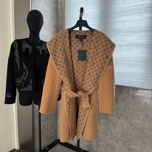 Cheap Louis Vuitton LV Coats Long Sleeved For Women #1408558 Replica Wholesale [$406.61 USD] [ITEM#1408558] on Replica Louis Vuitton LV Coats
