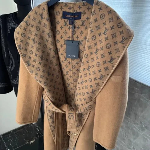 Cheap Louis Vuitton LV Coats Long Sleeved For Women #1408558 Replica Wholesale [$406.61 USD] [ITEM#1408558] on Replica Louis Vuitton LV Coats