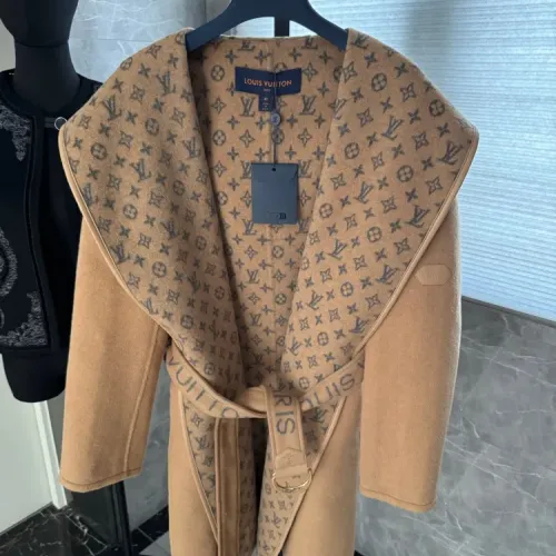 Cheap Louis Vuitton LV Coats Long Sleeved For Women #1408558 Replica Wholesale [$406.61 USD] [ITEM#1408558] on Replica Louis Vuitton LV Coats