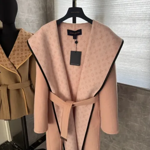 Cheap Louis Vuitton LV Coats Long Sleeved For Women #1408559 Replica Wholesale [$406.61 USD] [ITEM#1408559] on Replica Louis Vuitton LV Coats