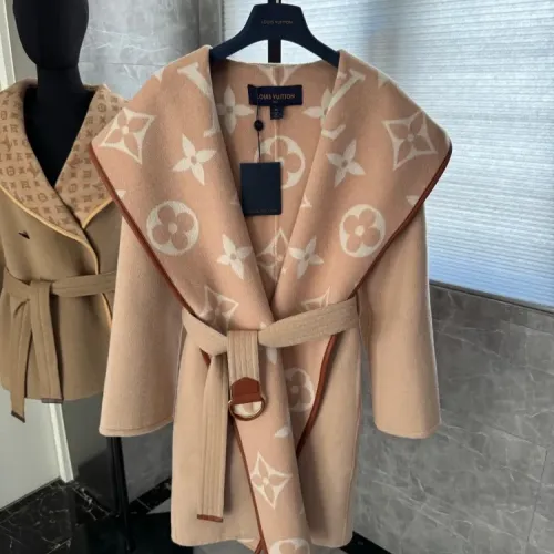 Cheap Louis Vuitton LV Coats Long Sleeved For Women #1408560 Replica Wholesale [$406.61 USD] [ITEM#1408560] on Replica Louis Vuitton LV Coats