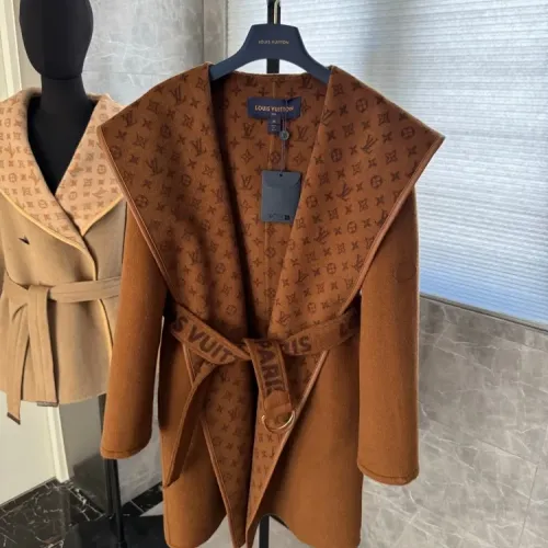 Cheap Louis Vuitton LV Coats Long Sleeved For Women #1408561 Replica Wholesale [$406.61 USD] [ITEM#1408561] on Replica Louis Vuitton LV Coats