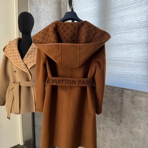 Cheap Louis Vuitton LV Coats Long Sleeved For Women #1408561 Replica Wholesale [$406.61 USD] [ITEM#1408561] on Replica Louis Vuitton LV Coats