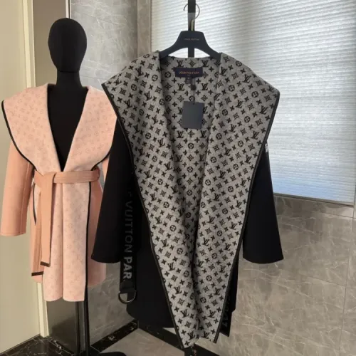 Cheap Louis Vuitton LV Coats Long Sleeved For Women #1408562 Replica Wholesale [$406.61 USD] [ITEM#1408562] on Replica Louis Vuitton LV Coats