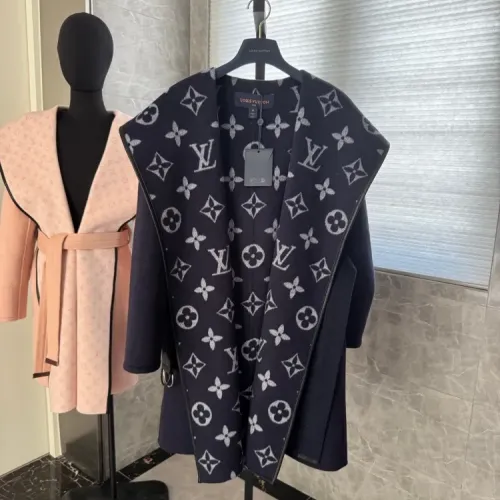 Cheap Louis Vuitton LV Coats Long Sleeved For Women #1408563 Replica Wholesale [$406.61 USD] [ITEM#1408563] on Replica Louis Vuitton LV Coats