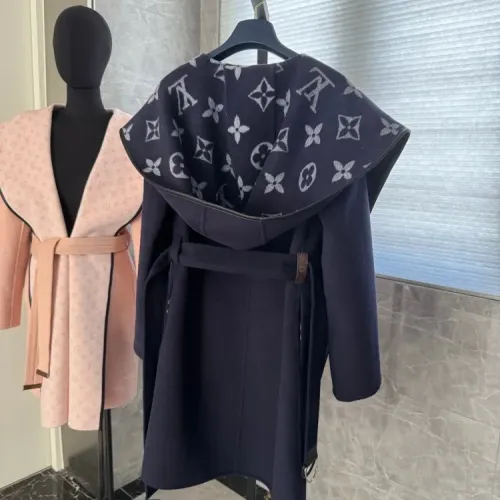 Cheap Louis Vuitton LV Coats Long Sleeved For Women #1408563 Replica Wholesale [$406.61 USD] [ITEM#1408563] on Replica Louis Vuitton LV Coats