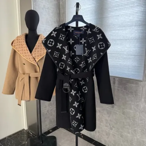 Cheap Louis Vuitton LV Coats Long Sleeved For Women #1408564 Replica Wholesale [$406.61 USD] [ITEM#1408564] on Replica Louis Vuitton LV Coats
