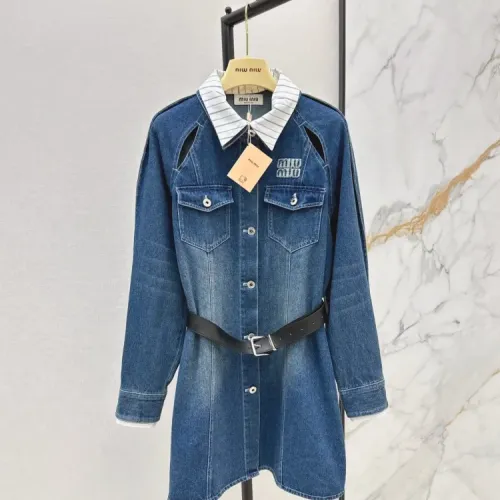 MIU MIU Dresses Long Sleeved For Women #1408579