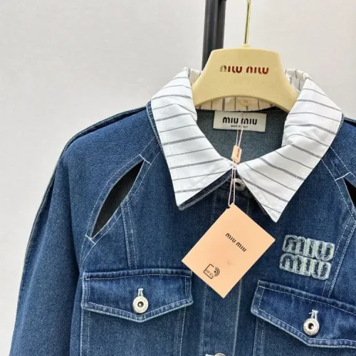 Cheap MIU MIU Dresses Long Sleeved For Women #1408579 Replica Wholesale [$98.00 USD] [ITEM#1408579] on Replica MIU MIU Dresses