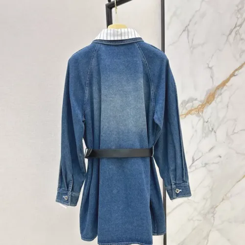 Cheap MIU MIU Dresses Long Sleeved For Women #1408579 Replica Wholesale [$98.00 USD] [ITEM#1408579] on Replica MIU MIU Dresses