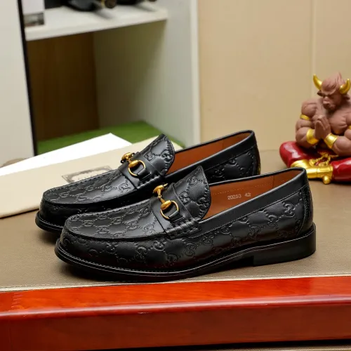 Cheap Gucci Oxfords Shoes For Men #1408580 Replica Wholesale [$85.00 USD] [ITEM#1408580] on Replica Gucci Oxfords Shoes