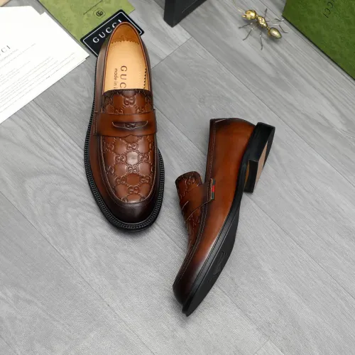Cheap Gucci Oxfords Shoes For Men #1408586 Replica Wholesale [$98.00 USD] [ITEM#1408586] on Replica Gucci Oxfords Shoes