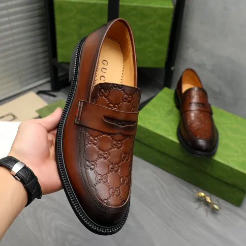 Cheap Gucci Oxfords Shoes For Men #1408586 Replica Wholesale [$98.00 USD] [ITEM#1408586] on Replica Gucci Oxfords Shoes