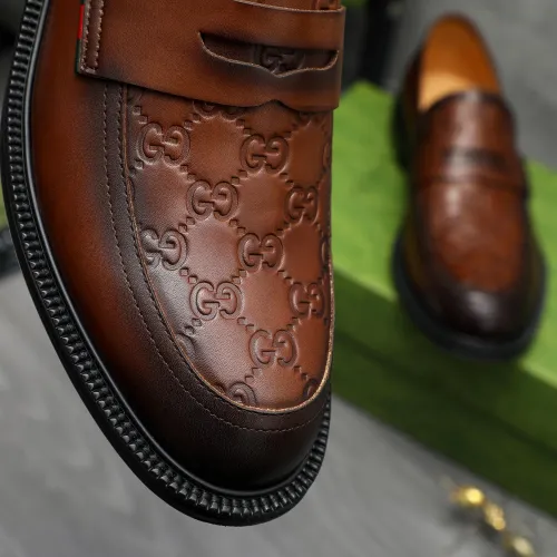 Cheap Gucci Oxfords Shoes For Men #1408586 Replica Wholesale [$98.00 USD] [ITEM#1408586] on Replica Gucci Oxfords Shoes