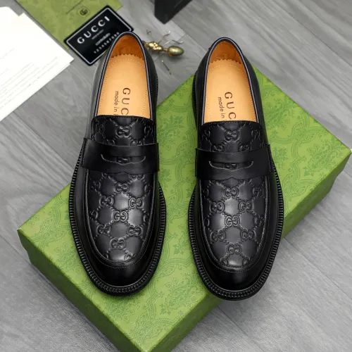 Cheap Gucci Oxfords Shoes For Men #1408587 Replica Wholesale [$98.00 USD] [ITEM#1408587] on Replica Gucci Oxfords Shoes