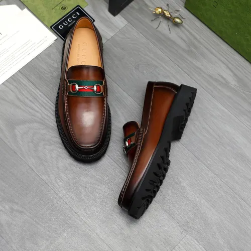 Cheap Gucci Oxfords Shoes For Men #1408591 Replica Wholesale [$102.00 USD] [ITEM#1408591] on Replica Gucci Oxfords Shoes