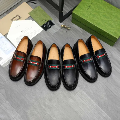 Cheap Gucci Oxfords Shoes For Men #1408594 Replica Wholesale [$102.00 USD] [ITEM#1408594] on Replica Gucci Oxfords Shoes