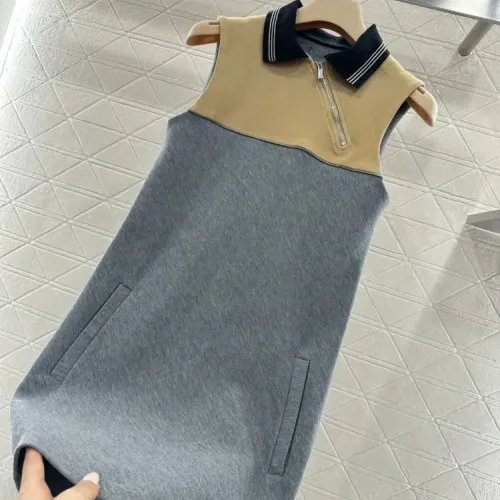 Cheap MIU MIU Dresses Sleeveless For Women #1408595 Replica Wholesale [$64.00 USD] [ITEM#1408595] on Replica MIU MIU Dresses