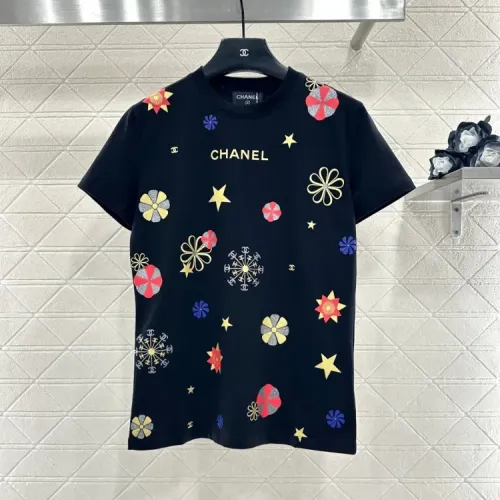 Chanel T-Shirts Short Sleeved For Women #1408602