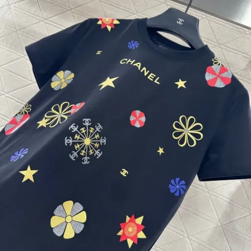 Cheap Chanel T-Shirts Short Sleeved For Women #1408602 Replica Wholesale [$52.00 USD] [ITEM#1408602] on Replica Chanel T-Shirts