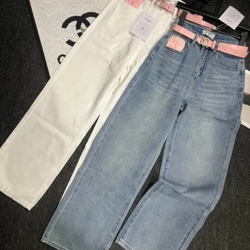 Cheap Chanel Jeans For Women #1408613 Replica Wholesale [$64.00 USD] [ITEM#1408613] on Replica Chanel Jeans