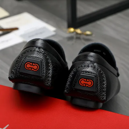 Cheap Salvatore Ferragamo Leather Shoes For Men #1408682 Replica Wholesale [$82.00 USD] [ITEM#1408682] on Replica Salvatore Ferragamo Leather Shoes