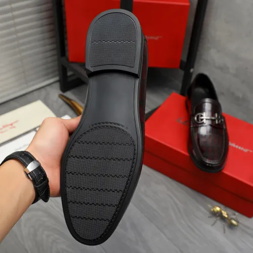 Cheap Salvatore Ferragamo Leather Shoes For Men #1408685 Replica Wholesale [$85.00 USD] [ITEM#1408685] on Replica Salvatore Ferragamo Leather Shoes