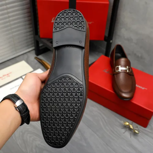 Cheap Salvatore Ferragamo Leather Shoes For Men #1408687 Replica Wholesale [$85.00 USD] [ITEM#1408687] on Replica Salvatore Ferragamo Leather Shoes