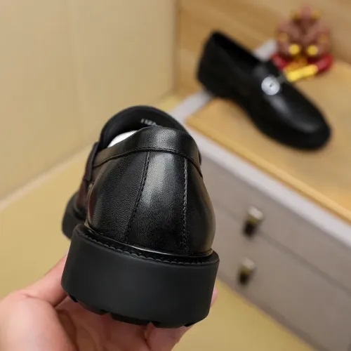 Cheap Salvatore Ferragamo Leather Shoes For Men #1408694 Replica Wholesale [$88.00 USD] [ITEM#1408694] on Replica Salvatore Ferragamo Leather Shoes