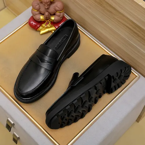 Cheap Salvatore Ferragamo Leather Shoes For Men #1408696 Replica Wholesale [$88.00 USD] [ITEM#1408696] on Replica Salvatore Ferragamo Leather Shoes