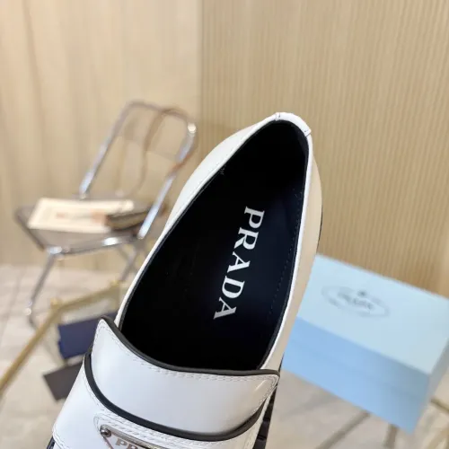 Cheap Prada Leather Shoes For Women #1408699 Replica Wholesale [$100.00 USD] [ITEM#1408699] on Replica Prada Leather Shoes