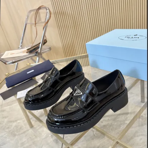 Prada Leather Shoes For Women #1408705