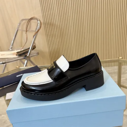 Cheap Prada Leather Shoes For Men #1408706 Replica Wholesale [$105.00 USD] [ITEM#1408706] on Replica Prada Leather Shoes