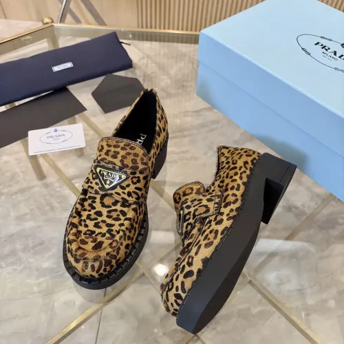 Cheap Prada Leather Shoes For Women #1408713 Replica Wholesale [$100.00 USD] [ITEM#1408713] on Replica Prada Leather Shoes