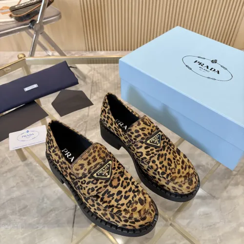 Cheap Prada Leather Shoes For Women #1408713 Replica Wholesale [$100.00 USD] [ITEM#1408713] on Replica Prada Leather Shoes