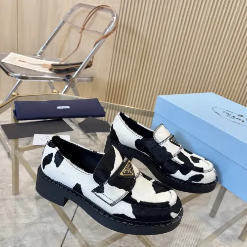 Cheap Prada Leather Shoes For Men #1408714 Replica Wholesale [$105.00 USD] [ITEM#1408714] on Replica Prada Leather Shoes