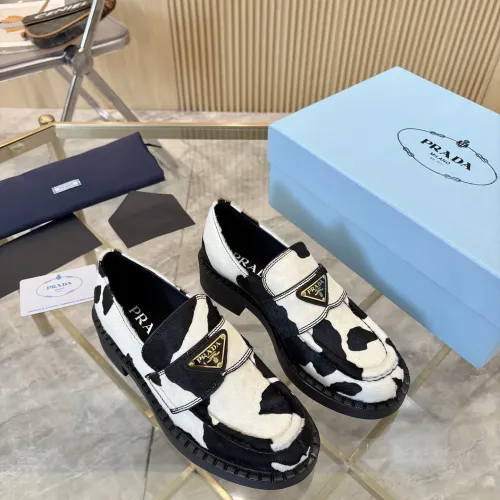 Cheap Prada Leather Shoes For Men #1408714 Replica Wholesale [$105.00 USD] [ITEM#1408714] on Replica Prada Leather Shoes