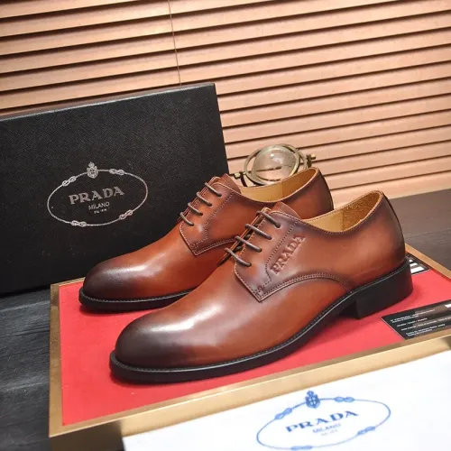 Prada Leather Shoes For Men #1408716