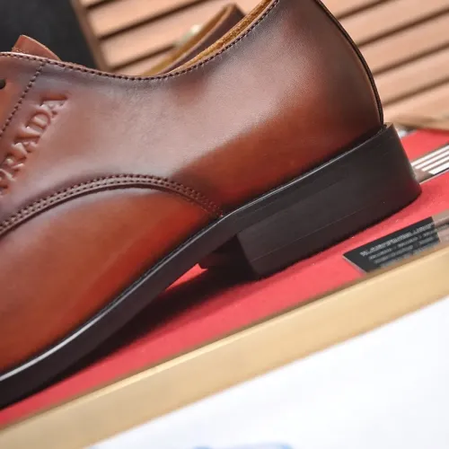 Cheap Prada Leather Shoes For Men #1408716 Replica Wholesale [$98.00 USD] [ITEM#1408716] on Replica Prada Leather Shoes