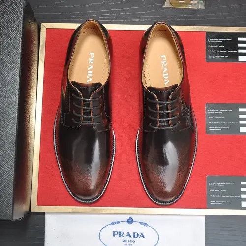 Cheap Prada Leather Shoes For Men #1408717 Replica Wholesale [$98.00 USD] [ITEM#1408717] on Replica Prada Leather Shoes