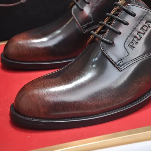 Cheap Prada Leather Shoes For Men #1408717 Replica Wholesale [$98.00 USD] [ITEM#1408717] on Replica Prada Leather Shoes