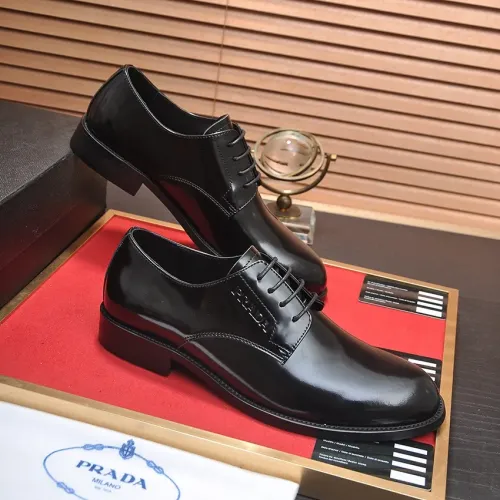 Cheap Prada Leather Shoes For Men #1408719 Replica Wholesale [$98.00 USD] [ITEM#1408719] on Replica Prada Leather Shoes