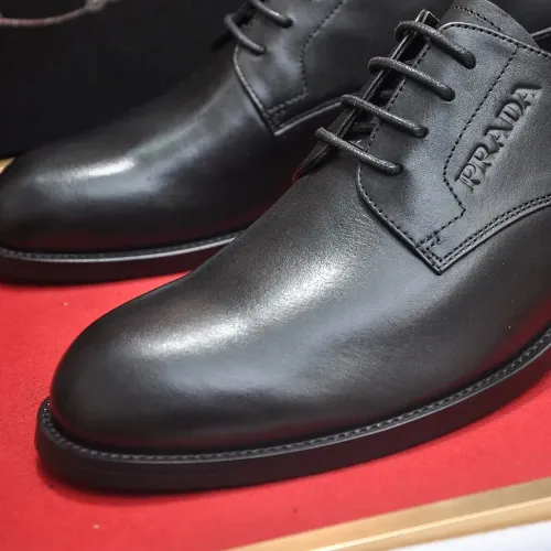 Cheap Prada Leather Shoes For Men #1408720 Replica Wholesale [$98.00 USD] [ITEM#1408720] on Replica Prada Leather Shoes