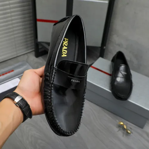 Cheap Prada Leather Shoes For Men #1408721 Replica Wholesale [$82.00 USD] [ITEM#1408721] on Replica Prada Leather Shoes