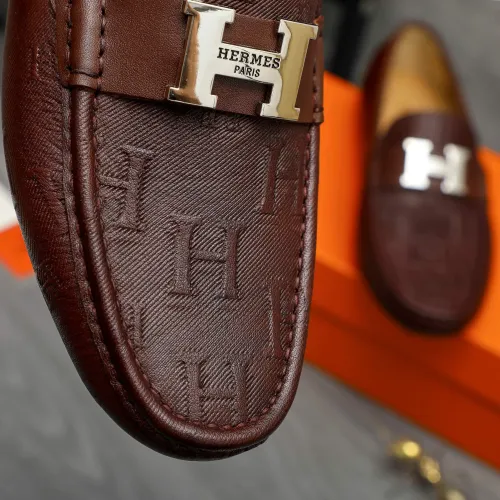 Cheap Hermes Leather Shoes For Men #1408722 Replica Wholesale [$82.00 USD] [ITEM#1408722] on Replica Hermes Leather Shoes