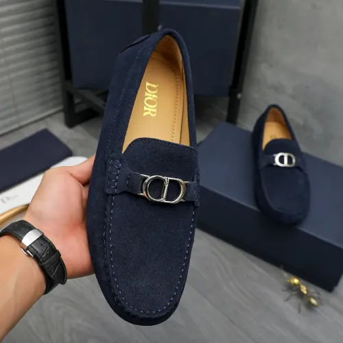 Cheap Christian Dior Leather Shoes For Men #1408724 Replica Wholesale [$82.00 USD] [ITEM#1408724] on Replica Christian Dior Leather Shoes