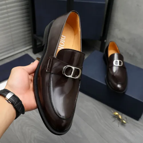 Cheap Christian Dior Leather Shoes For Men #1408728 Replica Wholesale [$92.00 USD] [ITEM#1408728] on Replica Christian Dior Leather Shoes