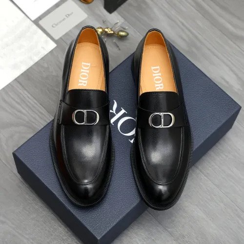 Cheap Christian Dior Leather Shoes For Men #1408730 Replica Wholesale [$92.00 USD] [ITEM#1408730] on Replica Christian Dior Leather Shoes