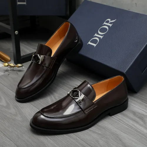 Cheap Christian Dior Leather Shoes For Men #1408731 Replica Wholesale [$92.00 USD] [ITEM#1408731] on Replica Christian Dior Leather Shoes