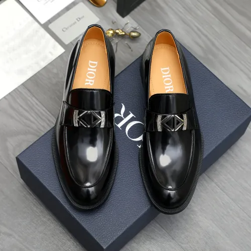Cheap Christian Dior Leather Shoes For Men #1408733 Replica Wholesale [$92.00 USD] [ITEM#1408733] on Replica Christian Dior Leather Shoes